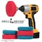 Drillbrush Cordless Drill Attachment - Scrub - Scour- Drill Pads - Hard Water Sta P4-3RB-3V-QC-DB - alternate 3
